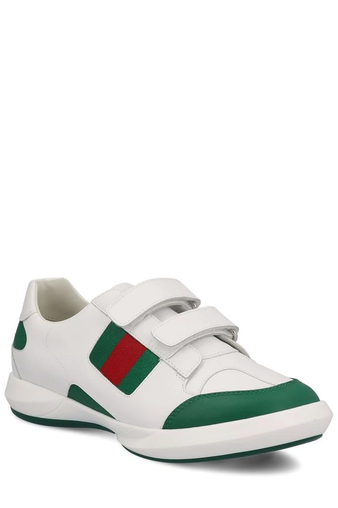 Gucci Kids Gucci Kids Logo Printed Round Toe Sneakers 2