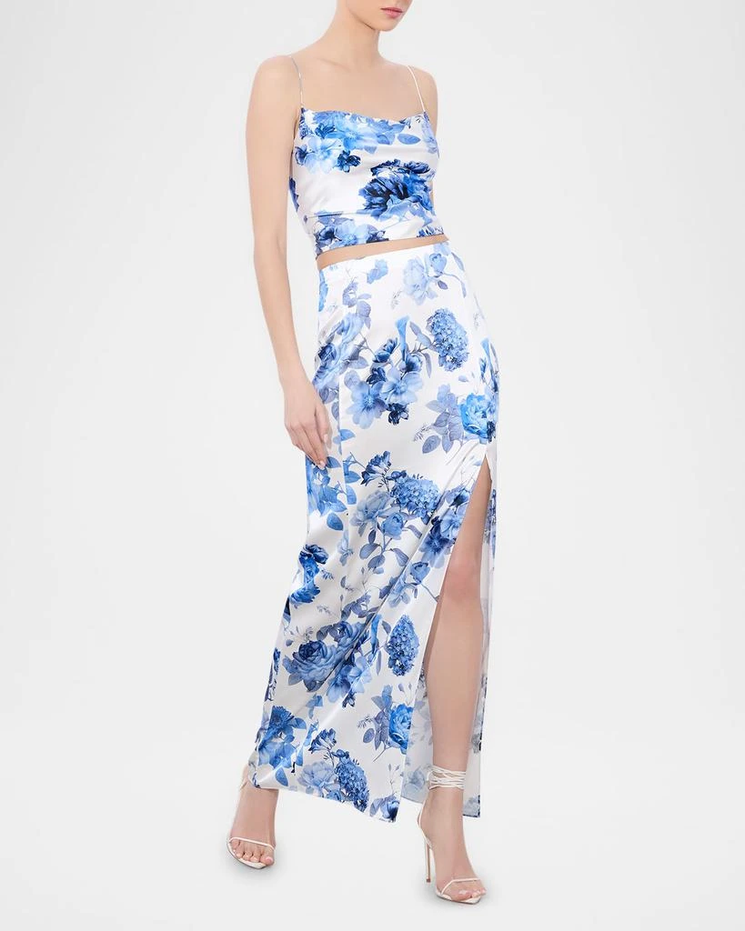 Alice + Olivia Valentina Cropped Corset Top 6