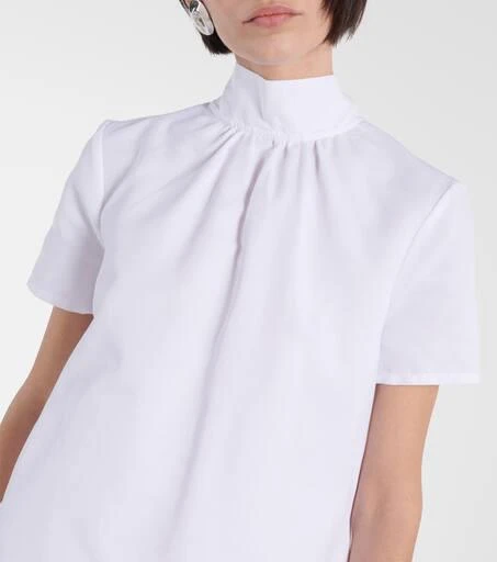 Staud Ilana cotton-blend minidress 4