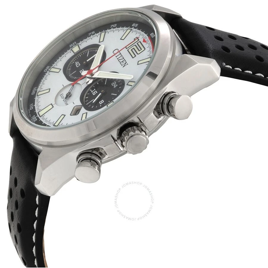 Citizen Eco-Drive Chronograph White Dial Men's Watch CA4640-09A 2