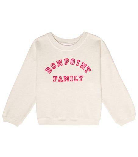 Bonpoint Logo cotton sweatshirt