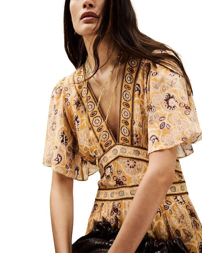 Alia Printed Open Back Maxi Dress  On Sale Now with Up to 31% Off |  Discover Exclusive Deals & Savings at BeyondStyle  Authentic ba&sh dress|women  with Limited-Time Discounts, Free Shipping,