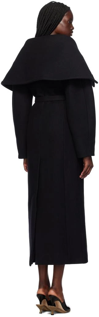 Jacquemus Black La Casa 'Le manteau Caruso' Coat 3
