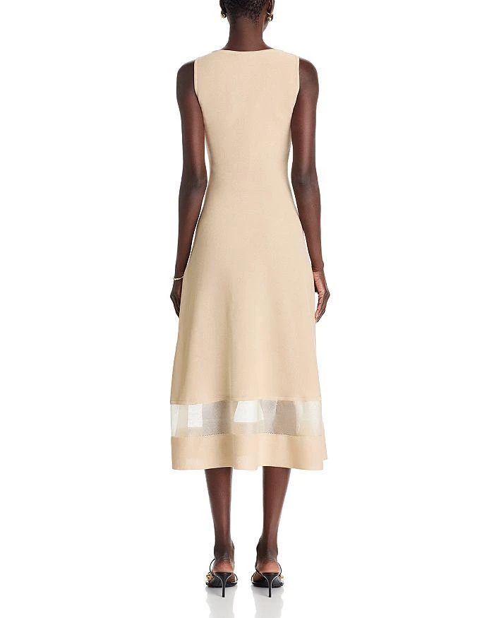 Misook Modern Fit 
Flare Midi Dress 4