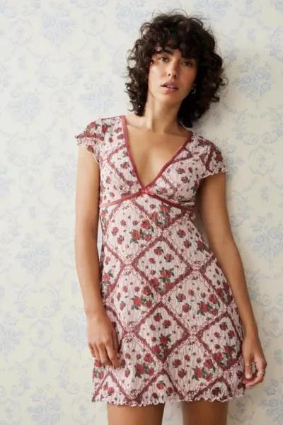 Kimchi Blue Kimchi Blue Madison Patchwork Mini Dress 4