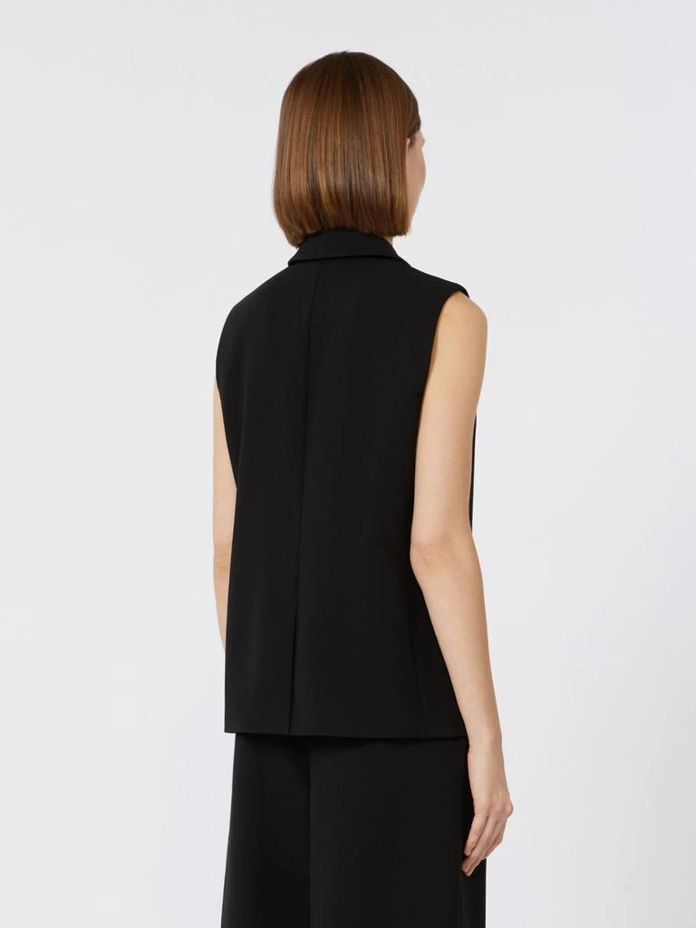 Max Mara Straight-fit cady gilet 3