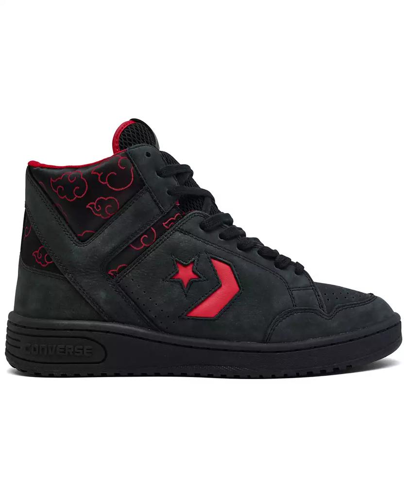 Converse x Naruto Shippuden Men's Itachi Weapon High Casual Sneakers from Finish Line