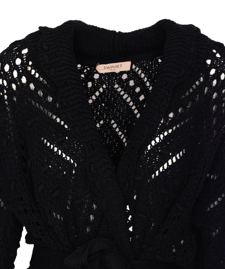TWINSET TWINSET Belted Knitted Cardigan 4