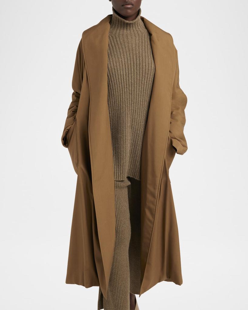 Loro Piana Dwight Japanese Silk Wrap Coat - Coats - Free