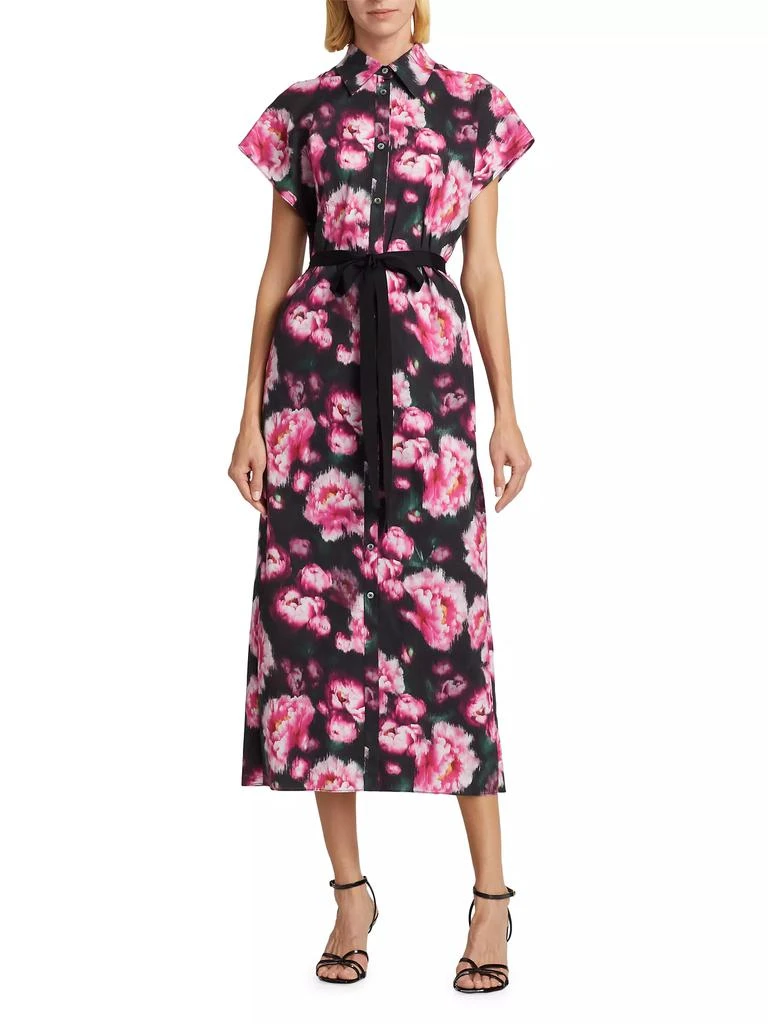 Adam Lippes Floral Poplin Shirtdress 3