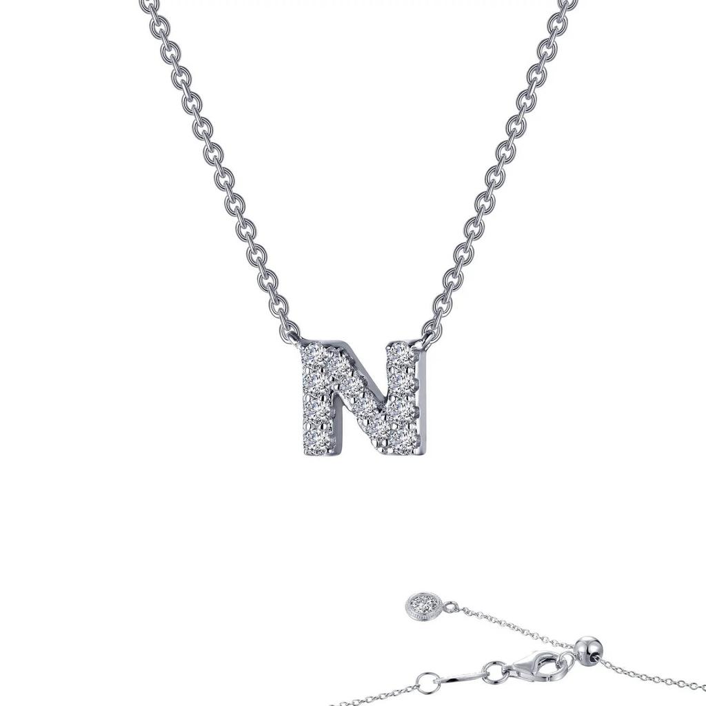 Lafonn Lafonn - Letter N Pendant Necklace