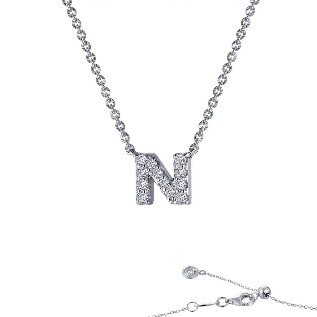 Lafonn Lafonn - Letter N Pendant Necklace 2