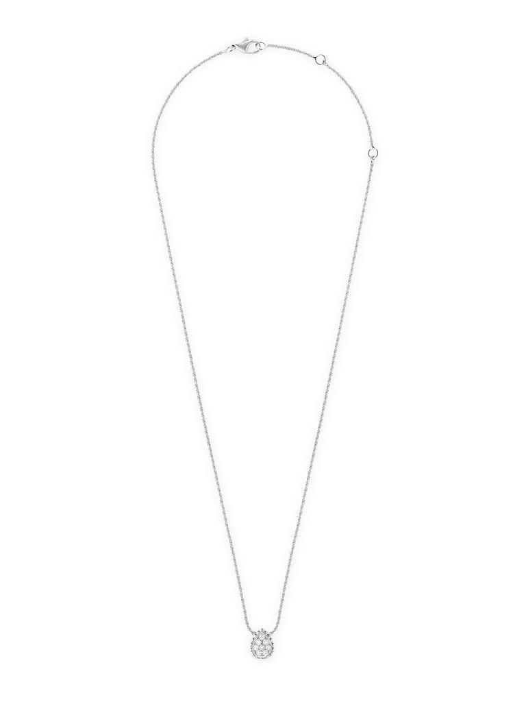 Boucheron Serpent Bohème 18K White Gold & 0.13 TCW Diamond Pendant Necklace