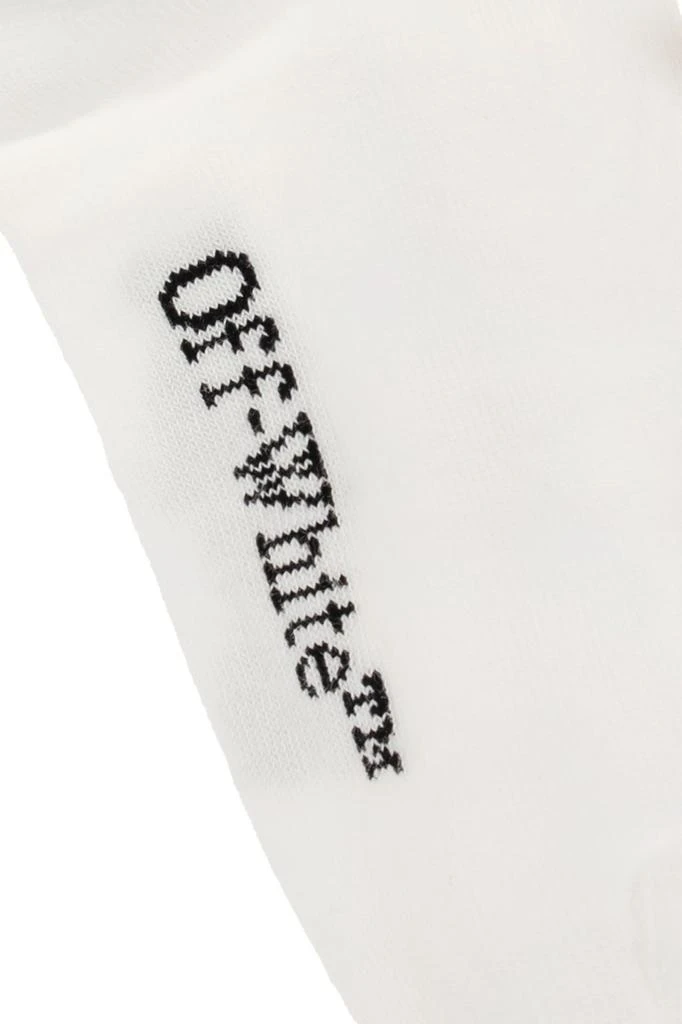 Off-White Off-White Kids Arrow Logo Jacquard Ribbed Ankle Socks 3