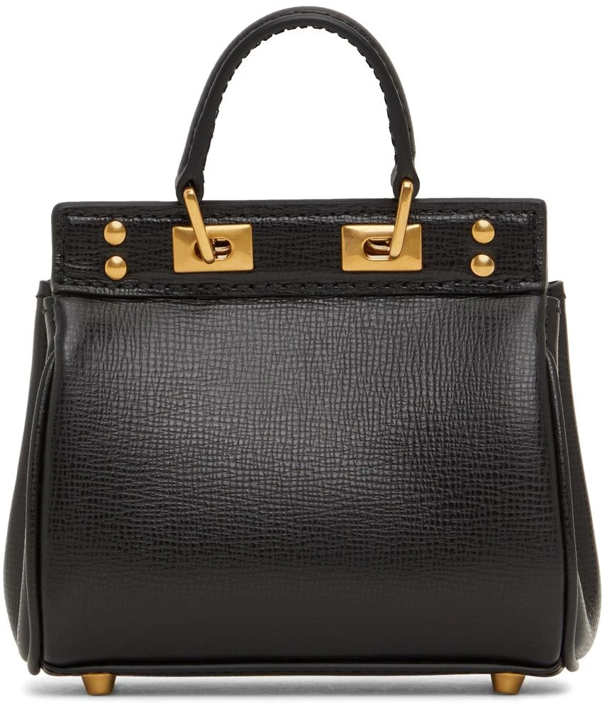 Valentino Black Micro Rockstud Alcove Bag 4