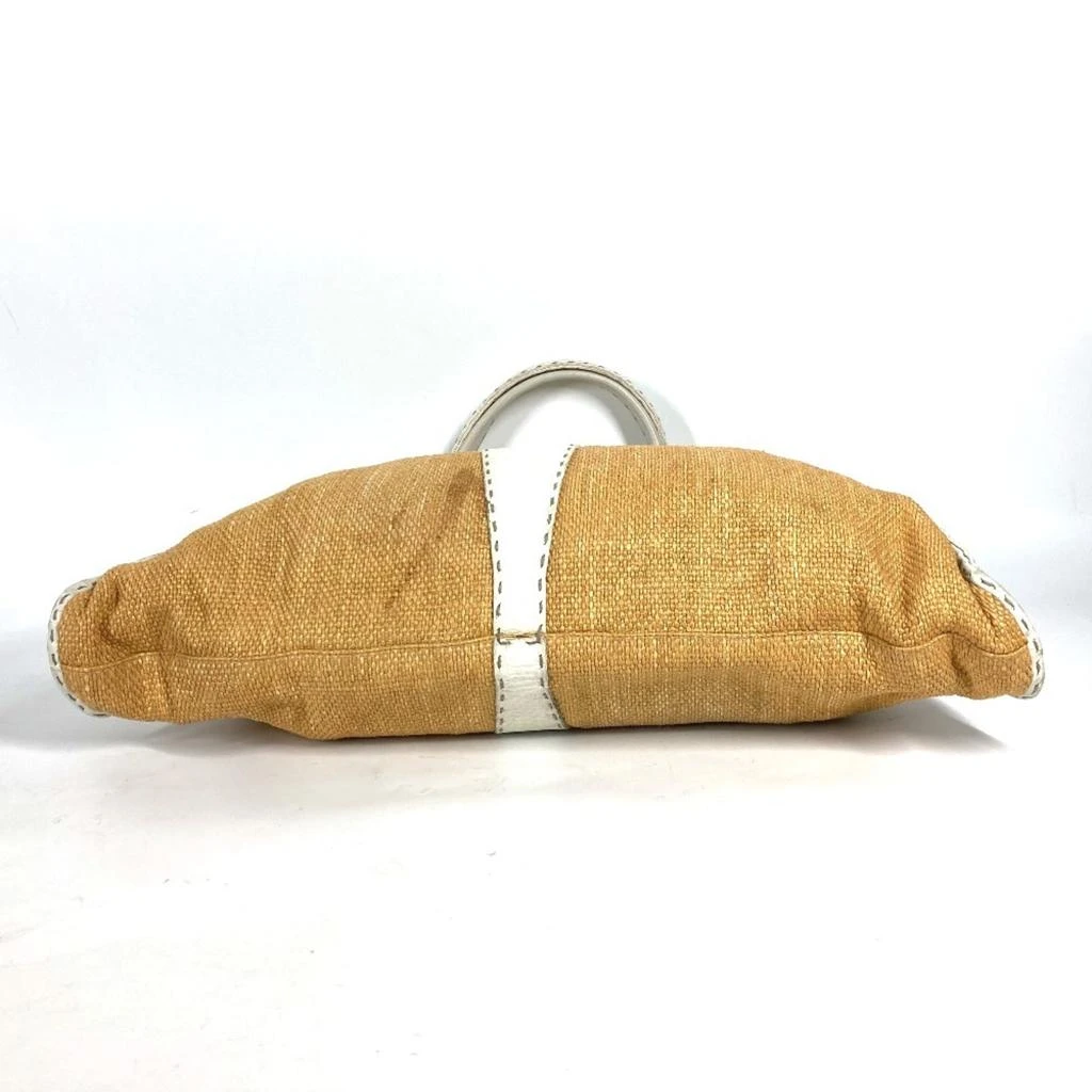 Fendi Selleria   Straw Beach Bag Shoulder Bag (Pre-Owned) 6