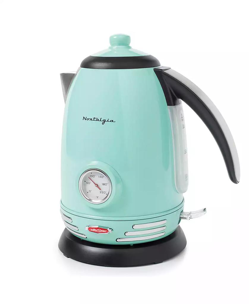 Nostalgia Retro Electric Water Kettle with Strix Thermostat