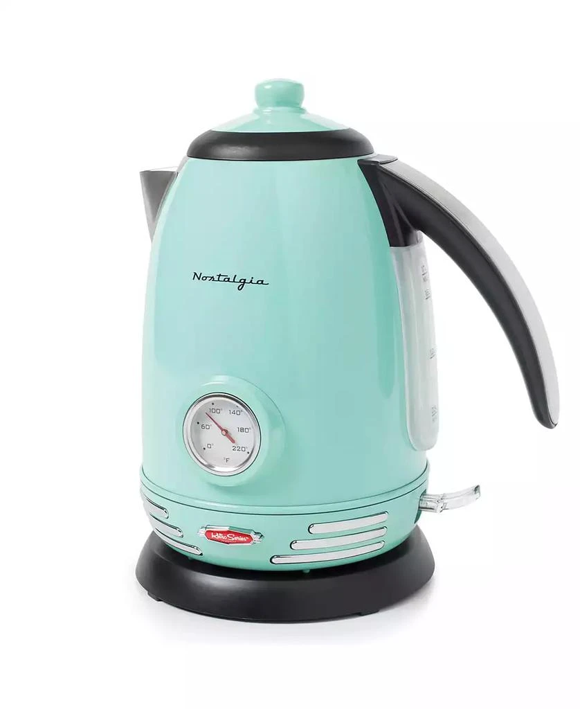 Nostalgia Retro Electric Water Kettle with Strix Thermostat 1