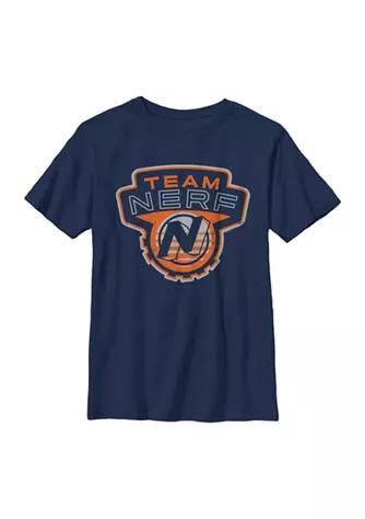 Nerf Boys 4 7 Team Nerf Badge Graphic T Shirt