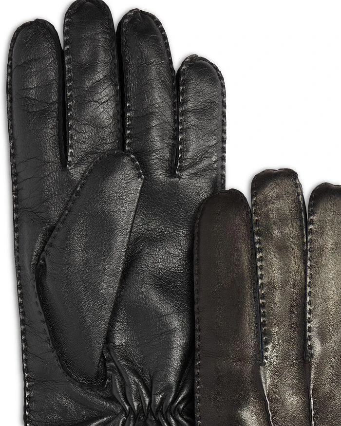 The Men's Store at Bloomingdale's Leather Cashmere Lined Gloves - Exclusive 2