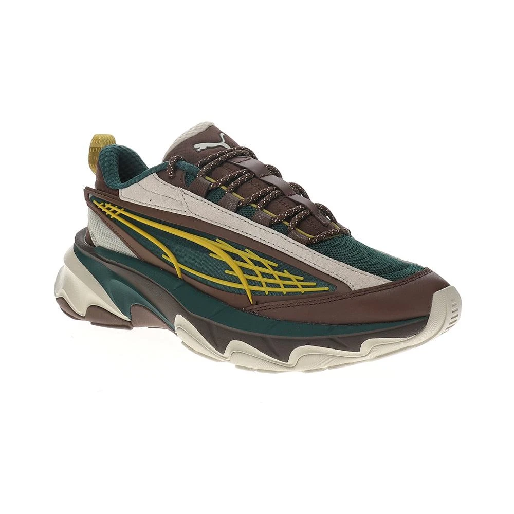 Puma Carbon Artisanal Lace Up Sneakers