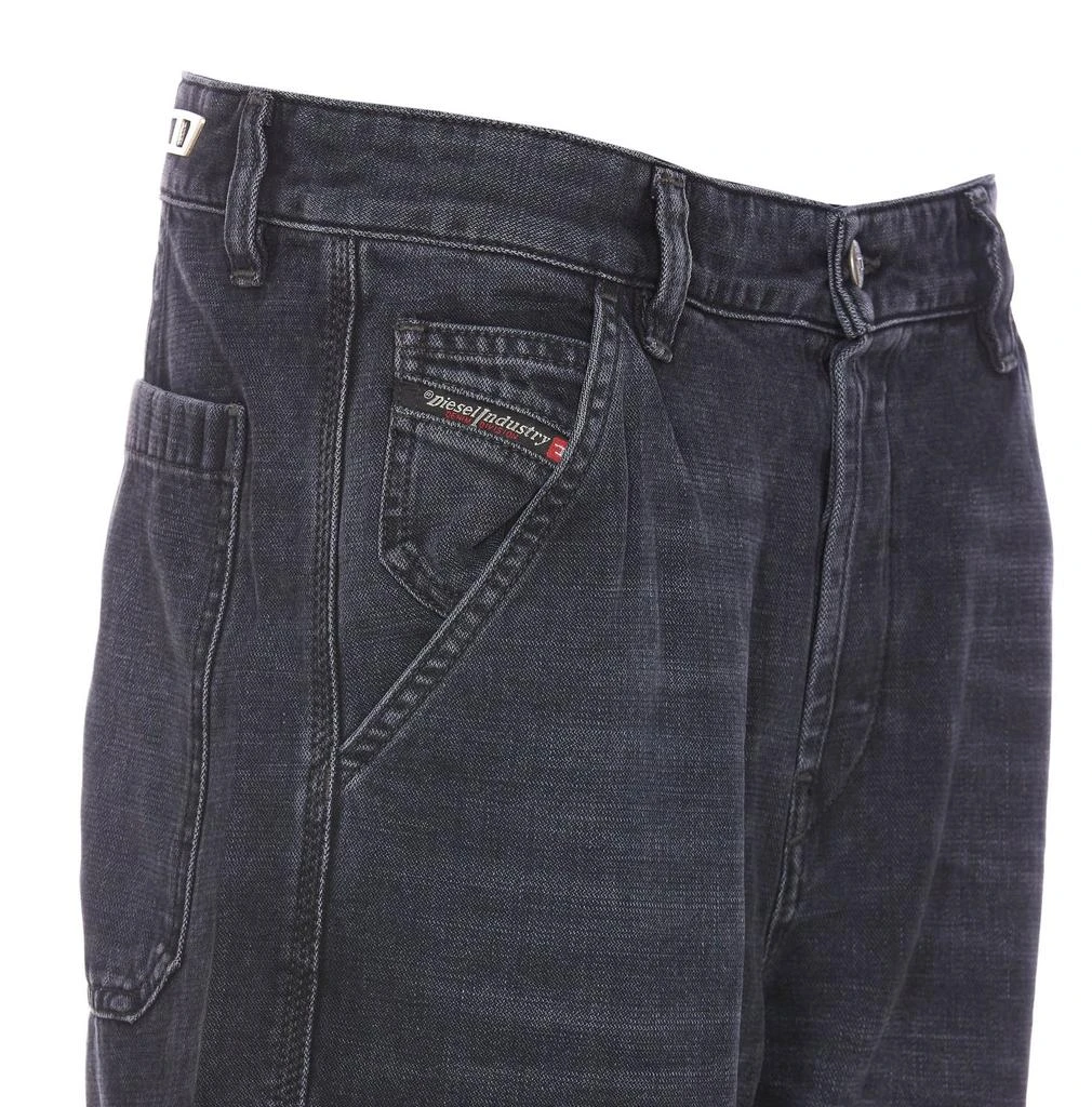 Diesel Diesel D-Pot-Cargo Logo Plaque Jeans 4