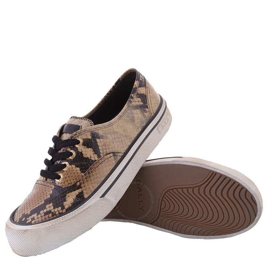Bally Lyder Snakeskin-Effect Low-Top Sneakers 2