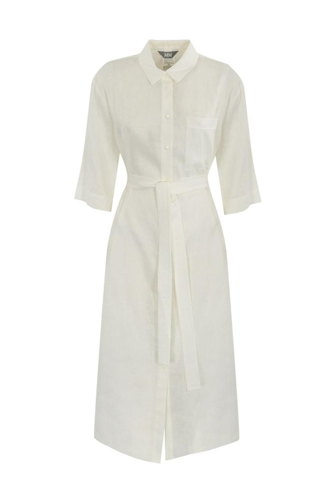 【関税＆送料込み】Max Mara Balzac Long Dress Clothing Max Mara BALZAC - COTTON TWILL DRESS - Dresses & Skirts