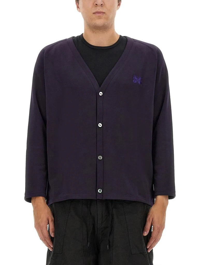 Needles Needles V-Neck Cardigan L - Sweaters - BeyondStyle