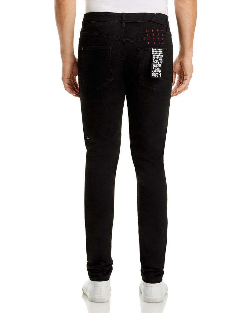 Ksubi Chitch Slim Fit Jeans in Laid Black 4