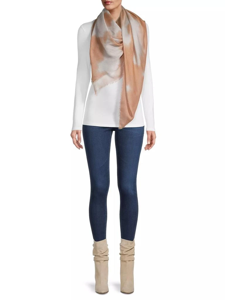 Saks Fifth Avenue COLLECTION Woven Hand-Dyed Scarf 2