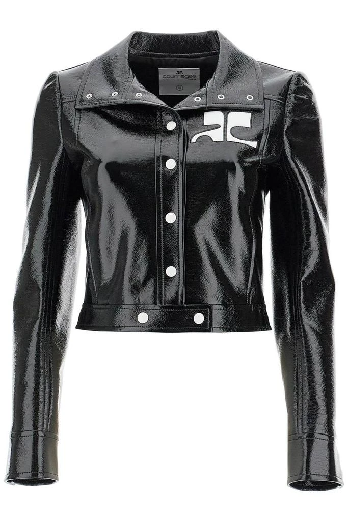 Courrèges re-edition vinyl effect jacket 1