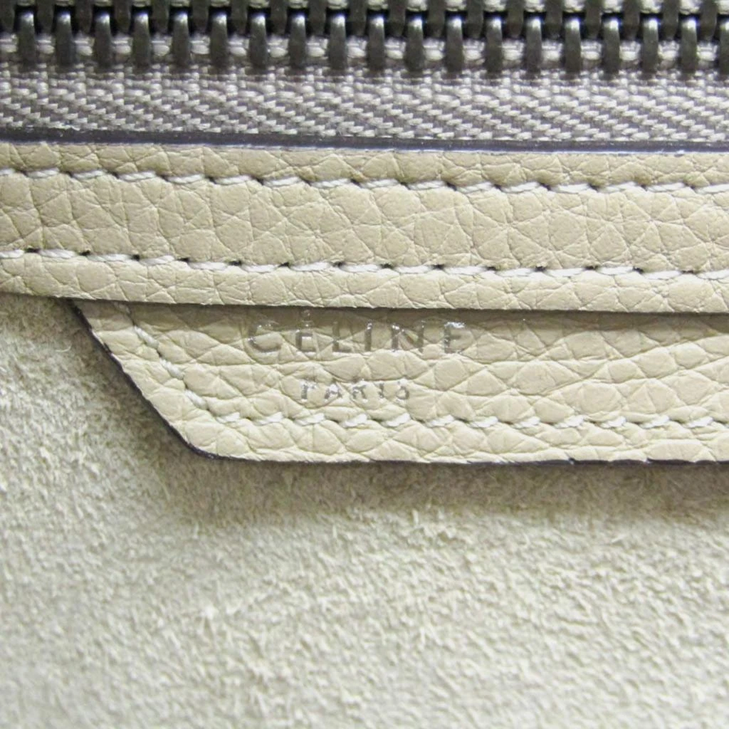 Celine Celine Beige Luggage Micro Shopper Leather Handbag 10