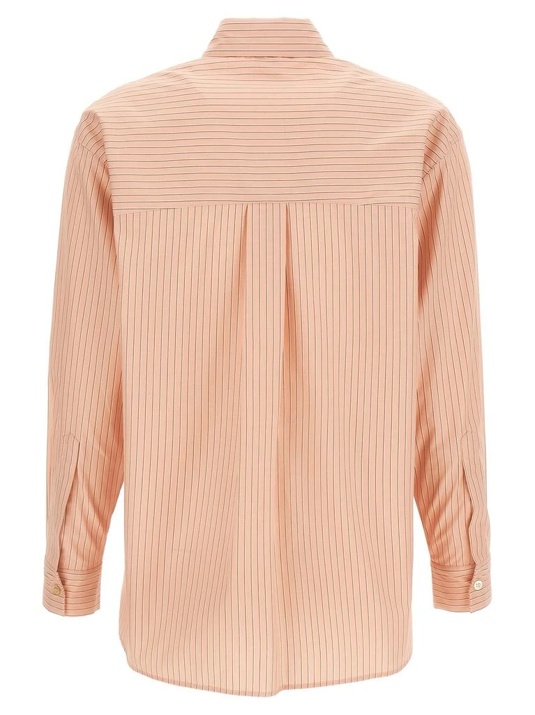 Pinko Pinko Oversized Striped Poplin Shirt 2