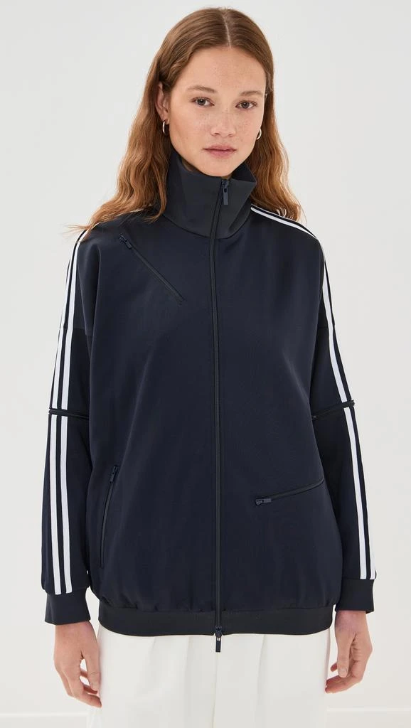 Tibi Active Knit Zipper Detailed Track Jacket 6