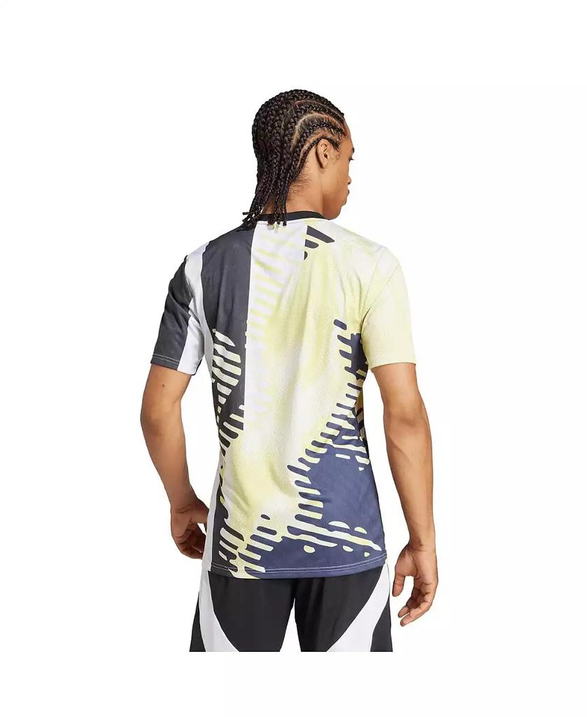 Adidas Men
s Yellow Juventus 2024/25 Pre-Match Jersey