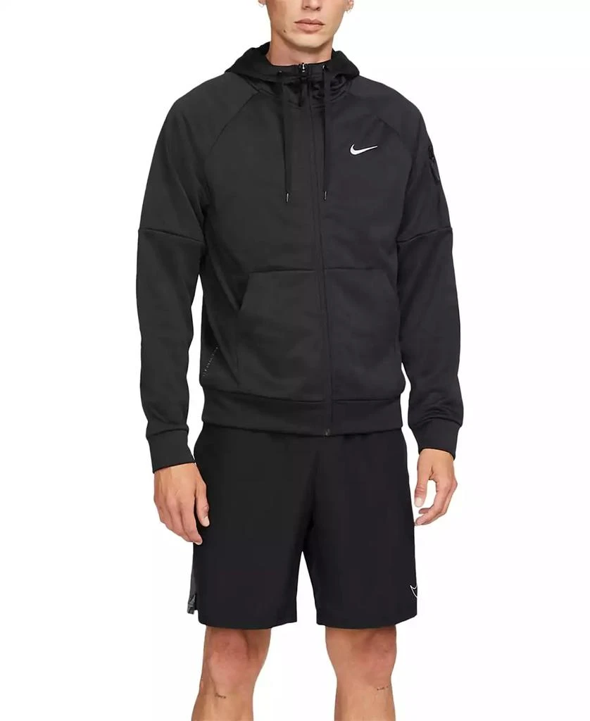 NIKE Men's Therma-FIT Full-Zip Logo Hoodie 7