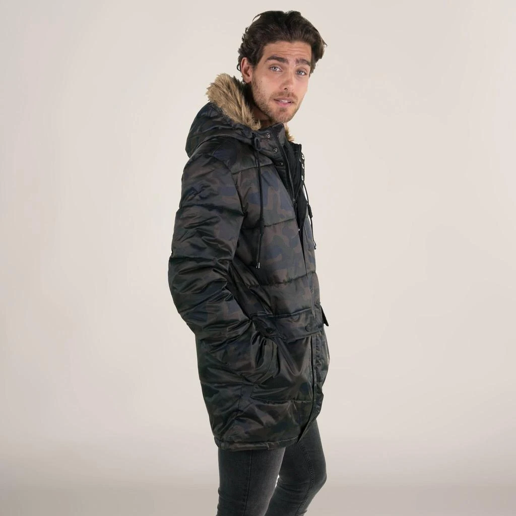 Members Only Men's Snorkel Puffer Jacket 4