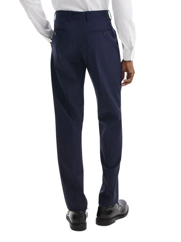 Theory Mayer Pinstriped Wool-Blend Suit Pants 3
