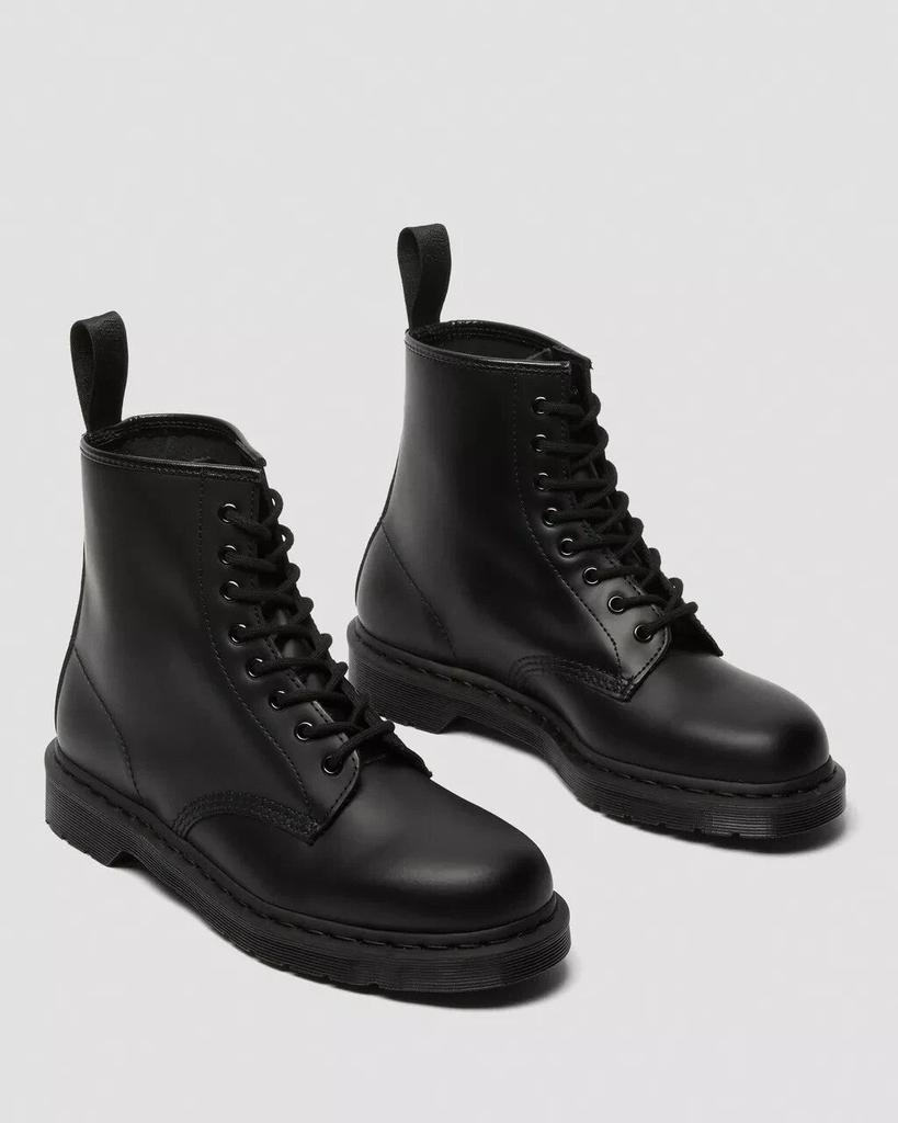 Dr. Martens 1460 Mono 14353001 Boots Women's 8 Black Leather Lace Up Ankle ZOGG8