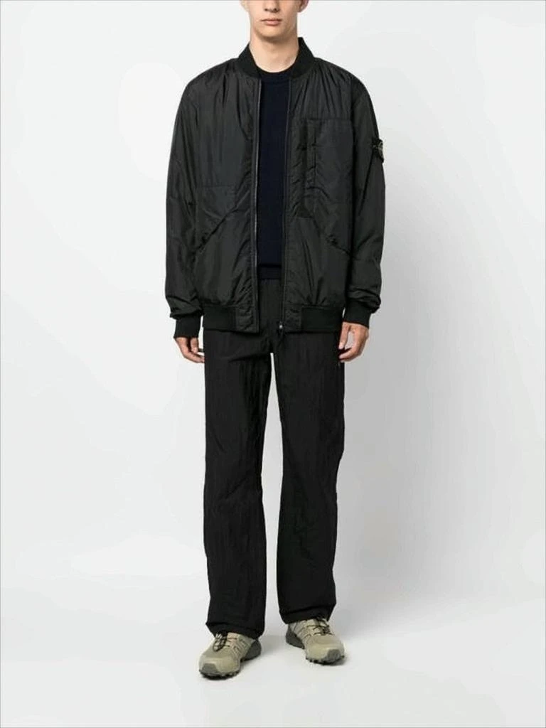 Stone Island Padded Jacket with Front Zip Closure 2
