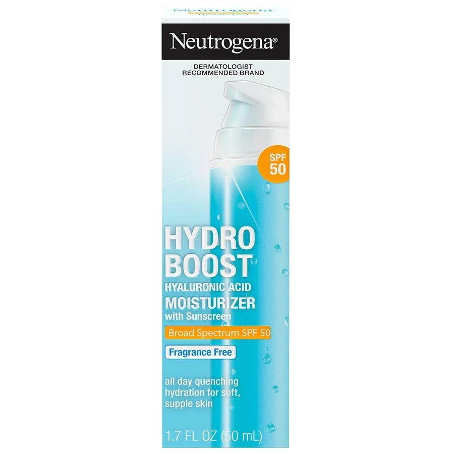 Neutrogena Hydro Boost SPF 50 Hyaluronic Acid Moisturizer 1