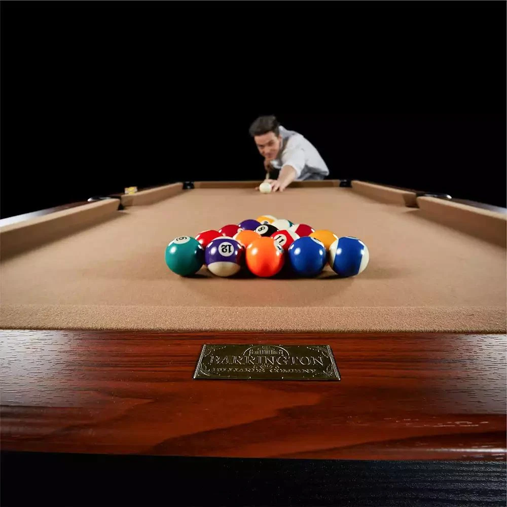 Barrington Billiards 7.5' Belmont Drop Pocket Table w/Pool Ball & Cue ...