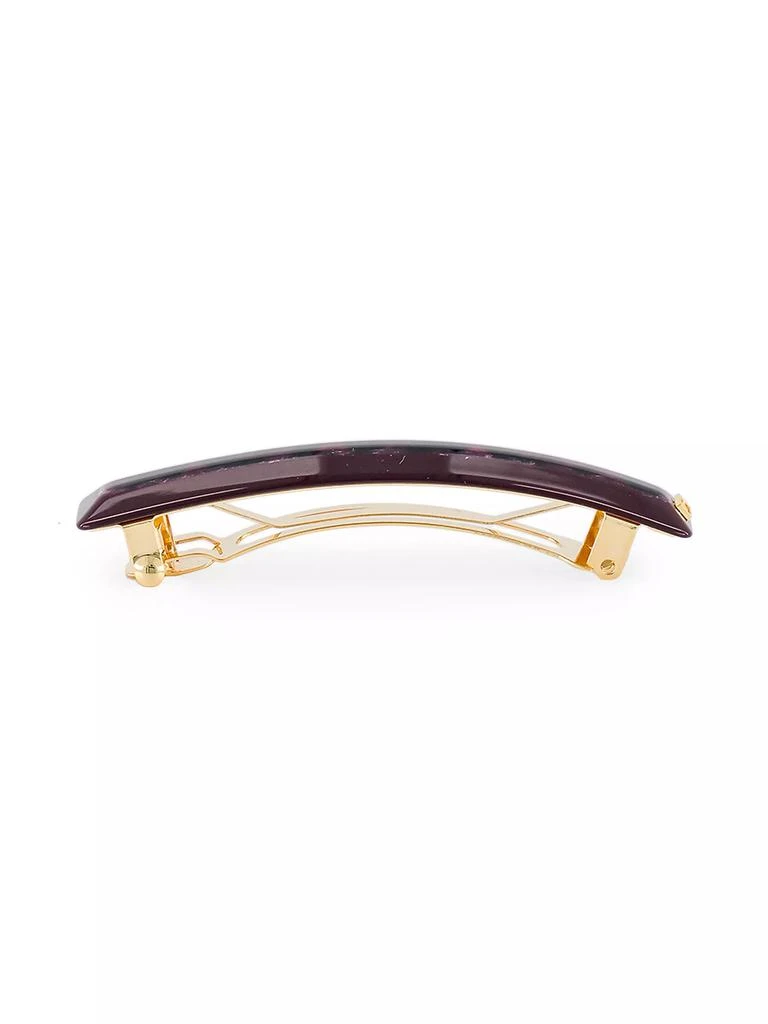 Alexandre de Paris Archi Chic Leopard Barrette 2