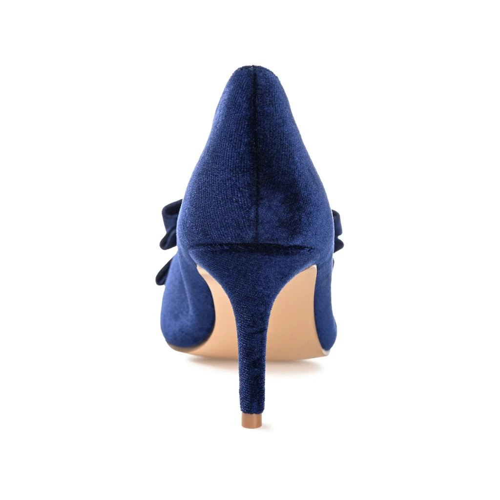 Journee Collection Collection Women's Crystol Wide Width Pump 3