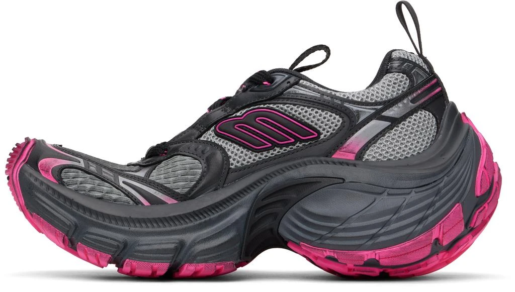 Balenciaga Black & Pink 10XL Sneakers 3