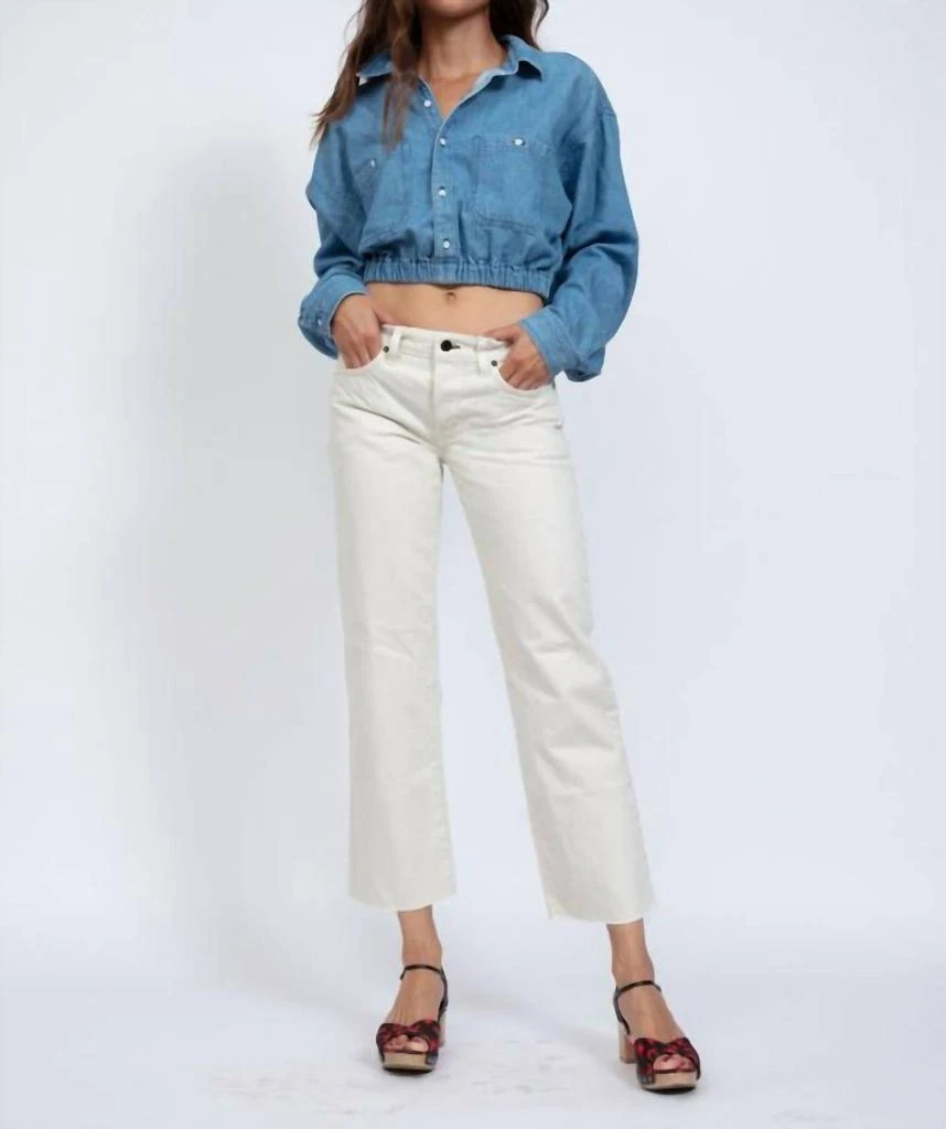 ASKK NY Askk Ny - Low Rise Straight Leg Jeans 4