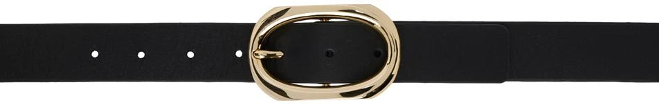ANINE BING Black Signature Link Belt 1