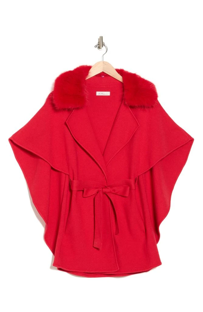 La Fiorentina Faux Fur Cape 3