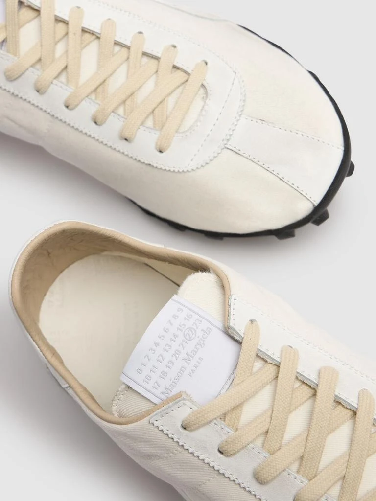 MAISON MARGIELA Sprinters Low Top Cotton Blend Sneakers 3